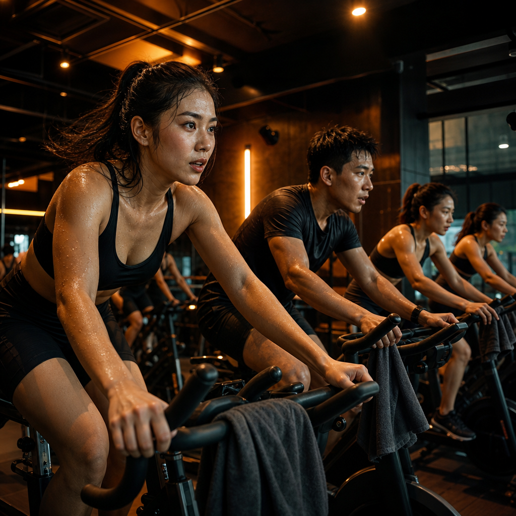 Lớp cardio đốt mỡ tại MONA Fit